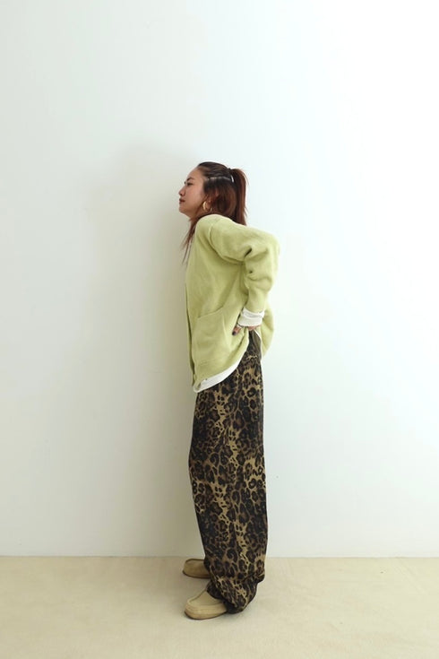 【追加予約!1月中旬~下旬発送予定】レオパードボリュームパンツ